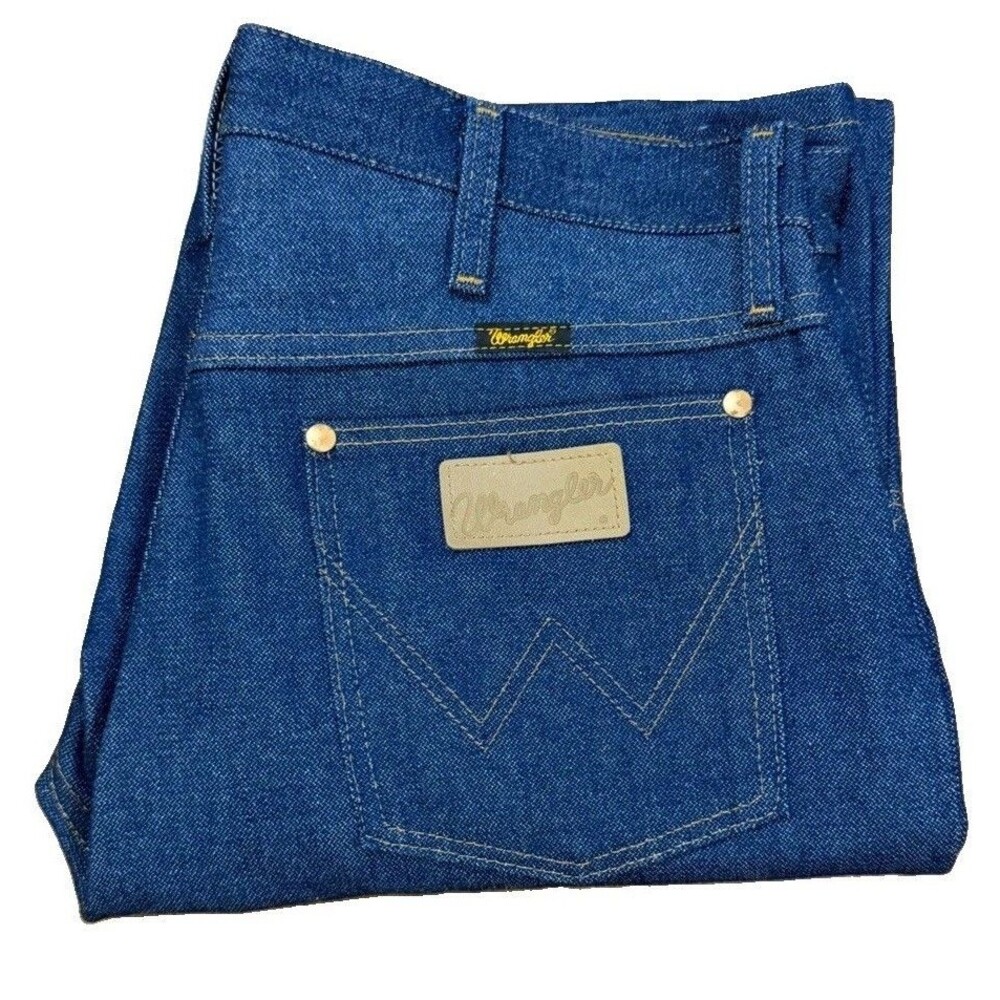 Wrangler Men's 13MWZ Denim Jeans 34x30 0013AWZ Cowboy Cut Original Fit Blue